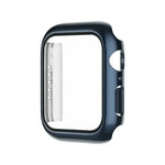 電気めっき モノクロ PC＋強化フィルム ウォッチケース、Apple Watchシリーズ 9 / 8 / 7 45mm用、Apple Watchシリーズ 8 / 7 45mm用、Apple Watchシリーズ 6/5/4/SE 44mm用、Apple Watchシリーズ 3/2/1 42mm用、Apple Watchシリーズ 9 / 8 / 7 41mm用
