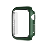電気めっき モノクロ PC＋強化フィルム ウォッチケース、Apple Watchシリーズ 9 / 8 / 7 45mm用、Apple Watchシリーズ 8 / 7 45mm用、Apple Watchシリーズ 6/5/4/SE 44mm用、Apple Watchシリーズ 3/2/1 42mm用、Apple Watchシリーズ 9 / 8 / 7 41mm用