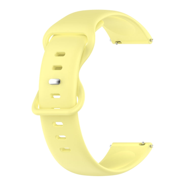 20mm Solid Color Silicone Watch Band, For Amazfit BIP, For Amazfit BIP Lite
