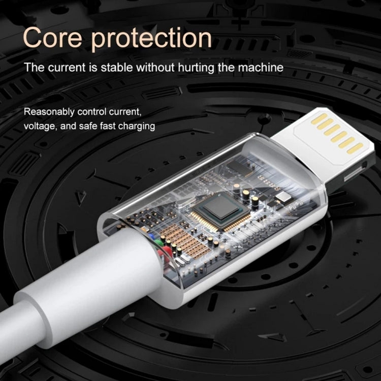 PD30W USB-C / Type-C から 8ピン 急速充電データケーブル iPhoneシリーズ用、1m、1.5m、2m