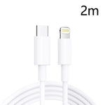 PD30W USB-C / Type-C から 8ピン 急速充電データケーブル iPhoneシリーズ用、1m、1.5m、2m