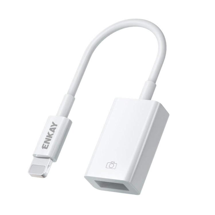 ENKAY ENK-AT108 8ピン - USB 3.0 OTGアダプター データケーブル iPhone / iPad用