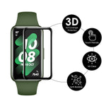 For Huawei Band 7/6 / Honor Band 6 ENKAY 3D Full Coverage Soft PC Edge + PMMA HD Screen Watch Film, 1 PC, 2 PCS, 5 PCS, 10 PCS