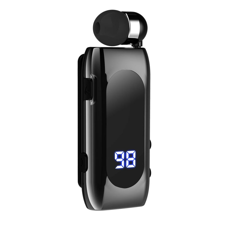 K55 伸縮ケーブル BT5.2 スマート インイヤー シングルスポーツイヤホン
