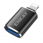 ENKAY ENK-AT110 8ピンオスからUSB 3.0メス アルミ合金OTGアダプター、ENK-AT110
