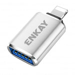 ENKAY ENK-AT110 8ピンオスからUSB 3.0メス アルミ合金OTGアダプター、ENK-AT110