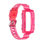 One-Piece Transparent Silicone Watch Band, For Huawei Band 7, For Huawei Band 6, For Honor Band 6