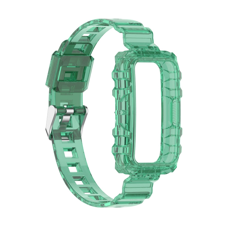 One-Piece Transparent Silicone Watch Band, For Huawei Band 7, For Huawei Band 6, For Honor Band 6