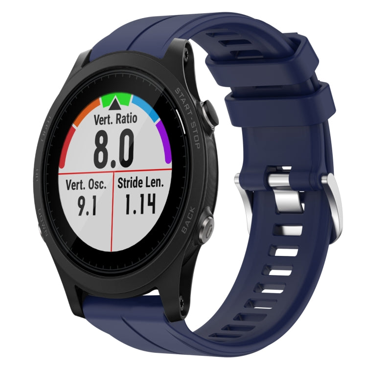 22mm Silicone Sports Watch Band, For Garmin Descent G1, For Garmin Forerunner 745, For Garmin Forerunner 945, For Garmin Forerunner 935