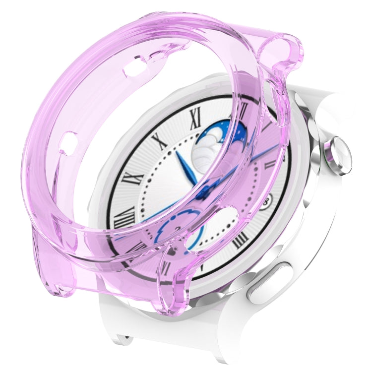 TPU Transparent Hollow Watch Case, For Huawei GT 3 Pro 46mm, For Huawei GT 3 Pro 43mm