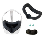 JD-391215 Oculus Quest2世代対応 VRアイマスク シリコンカバー＋レンズカバーセット
