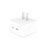 PD 35W デュアルUSB-C / Type-Cポート充電器 iPhone / iPadシリーズ用、USプラグ、USプラグ