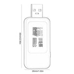 KWS-MX18 10イン1 USB DCテスター 電流4-30V 電圧計 タイミングアンメーター デジタルメーター
