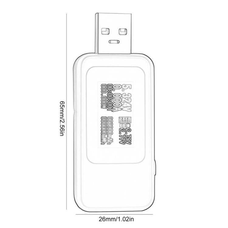 KWS-MX18 10イン1 USB DCテスター 電流4-30V 電圧計 タイミングアンメーター デジタルメーター