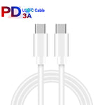 PD 35W デュアルUSB-C / Type-Cポートチャージャー Type-C to Type-Cデータケーブル付き、UKプラグ、UKプラグ + 1mデュアルType-Cケーブル、UKプラグ + 2mデュアルType-Cケーブル