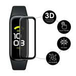 Samsung Galaxy Fit 2用 ENKAY Hat-Prince 3Dフルカバレッジ ソフトPCエッジ＋PMMA HDスクリーンプロテクターフィルム、1枚、2枚、5枚、10枚