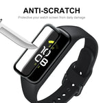Samsung Galaxy Fit 2用 ENKAY Hat-Prince 3Dフルカバレッジ ソフトPCエッジ＋PMMA HDスクリーンプロテクターフィルム、1枚、2枚、5枚、10枚