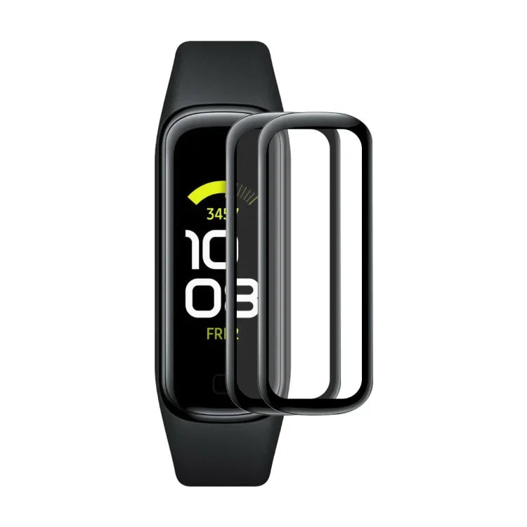 Samsung Galaxy Fit 2用 ENKAY Hat-Prince 3Dフルカバレッジ ソフトPCエッジ＋PMMA HDスクリーンプロテクターフィルム、1枚、2枚、5枚、10枚