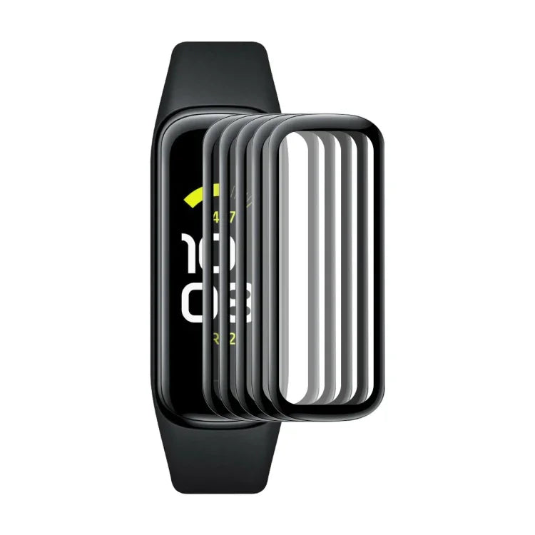 Samsung Galaxy Fit 2用 ENKAY Hat-Prince 3Dフルカバレッジ ソフトPCエッジ＋PMMA HDスクリーンプロテクターフィルム、1枚、2枚、5枚、10枚