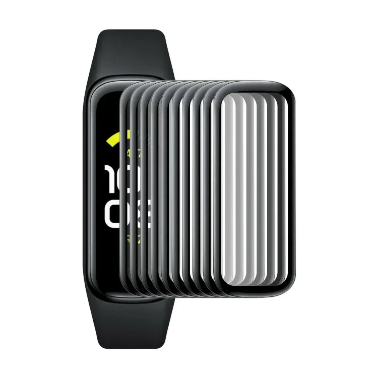 Samsung Galaxy Fit 2用 ENKAY Hat-Prince 3Dフルカバレッジ ソフトPCエッジ＋PMMA HDスクリーンプロテクターフィルム、1枚、2枚、5枚、10枚