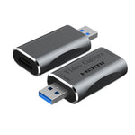 USB 3.0からHDMI フルHD 1080P 60fps ゲームビデオキャプチャ