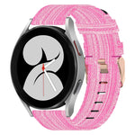 20mmナイロン織りウォッチバンド、Samsung Galaxy Watch 4 40mm用、Samsung Galaxy Watch 4 44mm用、Samsung Galaxy Watch 4 Classic 42mm用、Samsung Galaxy Watch 4 Classic 46mm用、Samsung Galaxy Watch 3 41mm用、Samsung Galaxy Watch Active 2 40mm用