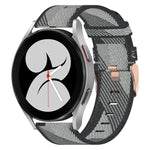 20mmナイロン織りウォッチバンド、Samsung Galaxy Watch 4 40mm用、Samsung Galaxy Watch 4 44mm用、Samsung Galaxy Watch 4 Classic 42mm用、Samsung Galaxy Watch 4 Classic 46mm用、Samsung Galaxy Watch 3 41mm用、Samsung Galaxy Watch Active 2 40mm用