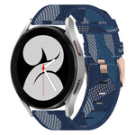 20mmナイロン織りウォッチバンド、Samsung Galaxy Watch 4 40mm用、Samsung Galaxy Watch 4 44mm用、Samsung Galaxy Watch 4 Classic 42mm用、Samsung Galaxy Watch 4 Classic 46mm用、Samsung Galaxy Watch 3 41mm用、Samsung Galaxy Watch Active 2 40mm用