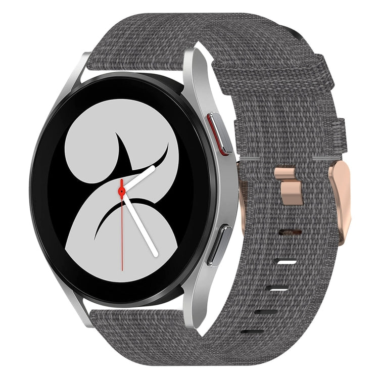 20mmナイロン織りウォッチバンド、Samsung Galaxy Watch 4 40mm用、Samsung Galaxy Watch 4 44mm用、Samsung Galaxy Watch 4 Classic 42mm用、Samsung Galaxy Watch 4 Classic 46mm用、Samsung Galaxy Watch 3 41mm用、Samsung Galaxy Watch Active 2 40mm用