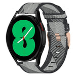 20mmナイロン織りウォッチバンド、Samsung Galaxy Watch 4 40mm用、Samsung Galaxy Watch 4 44mm用、Samsung Galaxy Watch 4 Classic 42mm用、Samsung Galaxy Watch 4 Classic 46mm用、Samsung Galaxy Watch 3 41mm用、Samsung Galaxy Watch Active 2 40mm用