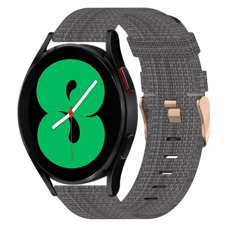 20mmナイロン織りウォッチバンド、Samsung Galaxy Watch 4 40mm用、Samsung Galaxy Watch 4 44mm用、Samsung Galaxy Watch 4 Classic 42mm用、Samsung Galaxy Watch 4 Classic 46mm用、Samsung Galaxy Watch 3 41mm用、Samsung Galaxy Watch Active 2 40mm用
