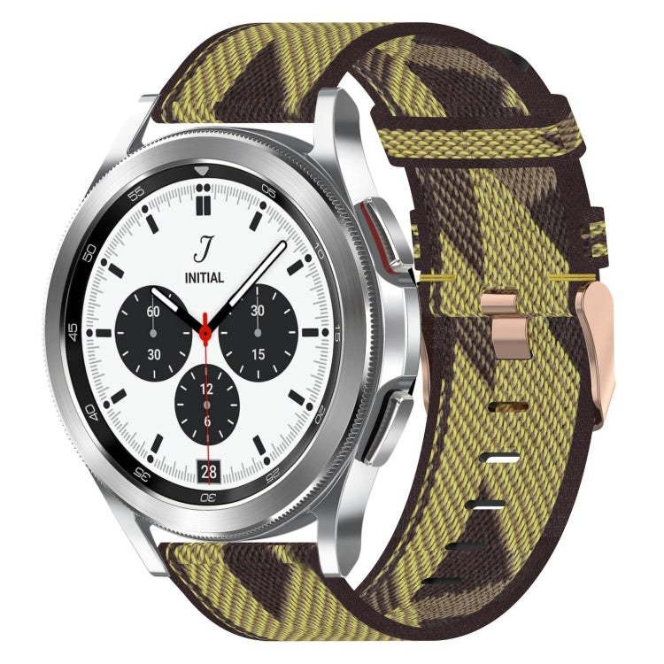 20mmナイロン織りウォッチバンド、Samsung Galaxy Watch 4 40mm用、Samsung Galaxy Watch 4 44mm用、Samsung Galaxy Watch 4 Classic 42mm用、Samsung Galaxy Watch 4 Classic 46mm用、Samsung Galaxy Watch 3 41mm用、Samsung Galaxy Watch Active 2 40mm用
