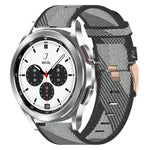 20mmナイロン織りウォッチバンド、Samsung Galaxy Watch 4 40mm用、Samsung Galaxy Watch 4 44mm用、Samsung Galaxy Watch 4 Classic 42mm用、Samsung Galaxy Watch 4 Classic 46mm用、Samsung Galaxy Watch 3 41mm用、Samsung Galaxy Watch Active 2 40mm用