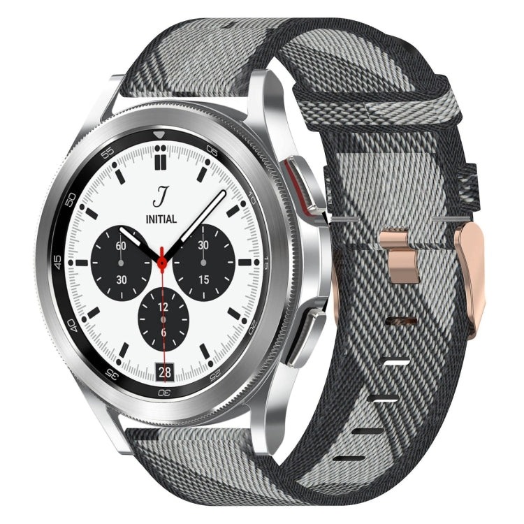 20mmナイロン織りウォッチバンド、Samsung Galaxy Watch 4 40mm用、Samsung Galaxy Watch 4 44mm用、Samsung Galaxy Watch 4 Classic 42mm用、Samsung Galaxy Watch 4 Classic 46mm用、Samsung Galaxy Watch 3 41mm用、Samsung Galaxy Watch Active 2 40mm用