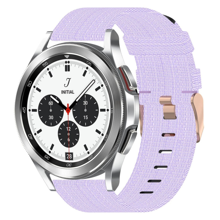 20mmナイロン織りウォッチバンド、Samsung Galaxy Watch 4 40mm用、Samsung Galaxy Watch 4 44mm用、Samsung Galaxy Watch 4 Classic 42mm用、Samsung Galaxy Watch 4 Classic 46mm用、Samsung Galaxy Watch 3 41mm用、Samsung Galaxy Watch Active 2 40mm用