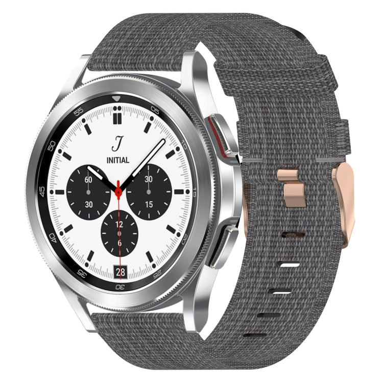 20mmナイロン織りウォッチバンド、Samsung Galaxy Watch 4 40mm用、Samsung Galaxy Watch 4 44mm用、Samsung Galaxy Watch 4 Classic 42mm用、Samsung Galaxy Watch 4 Classic 46mm用、Samsung Galaxy Watch 3 41mm用、Samsung Galaxy Watch Active 2 40mm用
