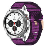 20mmナイロン織りウォッチバンド、Samsung Galaxy Watch 4 40mm用、Samsung Galaxy Watch 4 44mm用、Samsung Galaxy Watch 4 Classic 42mm用、Samsung Galaxy Watch 4 Classic 46mm用、Samsung Galaxy Watch 3 41mm用、Samsung Galaxy Watch Active 2 40mm用