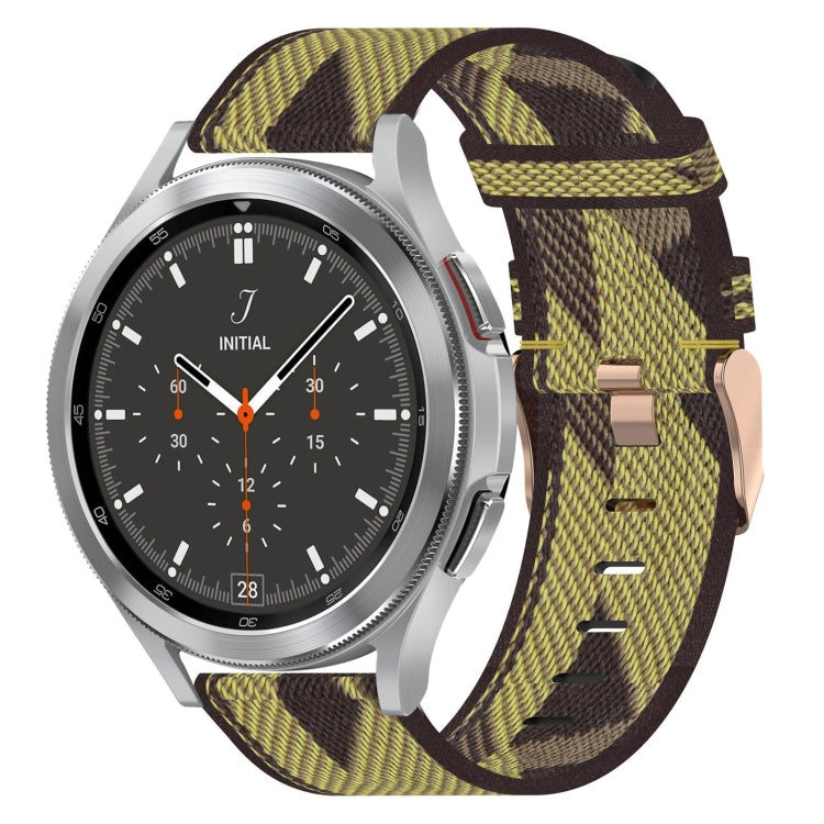 20mmナイロン織りウォッチバンド、Samsung Galaxy Watch 4 40mm用、Samsung Galaxy Watch 4 44mm用、Samsung Galaxy Watch 4 Classic 42mm用、Samsung Galaxy Watch 4 Classic 46mm用、Samsung Galaxy Watch 3 41mm用、Samsung Galaxy Watch Active 2 40mm用