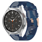 20mmナイロン織りウォッチバンド、Samsung Galaxy Watch 4 40mm用、Samsung Galaxy Watch 4 44mm用、Samsung Galaxy Watch 4 Classic 42mm用、Samsung Galaxy Watch 4 Classic 46mm用、Samsung Galaxy Watch 3 41mm用、Samsung Galaxy Watch Active 2 40mm用