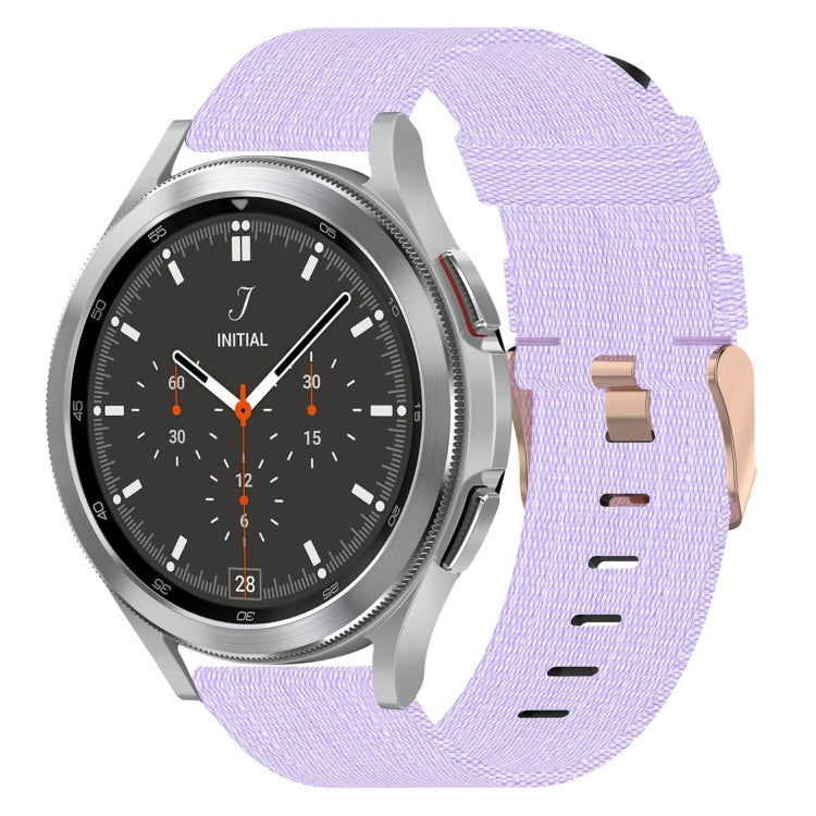 20mmナイロン織りウォッチバンド、Samsung Galaxy Watch 4 40mm用、Samsung Galaxy Watch 4 44mm用、Samsung Galaxy Watch 4 Classic 42mm用、Samsung Galaxy Watch 4 Classic 46mm用、Samsung Galaxy Watch 3 41mm用、Samsung Galaxy Watch Active 2 40mm用
