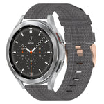 20mmナイロン織りウォッチバンド、Samsung Galaxy Watch 4 40mm用、Samsung Galaxy Watch 4 44mm用、Samsung Galaxy Watch 4 Classic 42mm用、Samsung Galaxy Watch 4 Classic 46mm用、Samsung Galaxy Watch 3 41mm用、Samsung Galaxy Watch Active 2 40mm用