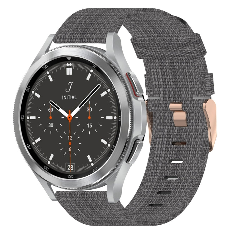 20mmナイロン織りウォッチバンド、Samsung Galaxy Watch 4 40mm用、Samsung Galaxy Watch 4 44mm用、Samsung Galaxy Watch 4 Classic 42mm用、Samsung Galaxy Watch 4 Classic 46mm用、Samsung Galaxy Watch 3 41mm用、Samsung Galaxy Watch Active 2 40mm用