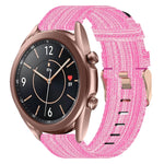 20mmナイロン織りウォッチバンド、Samsung Galaxy Watch 4 40mm用、Samsung Galaxy Watch 4 44mm用、Samsung Galaxy Watch 4 Classic 42mm用、Samsung Galaxy Watch 4 Classic 46mm用、Samsung Galaxy Watch 3 41mm用、Samsung Galaxy Watch Active 2 40mm用