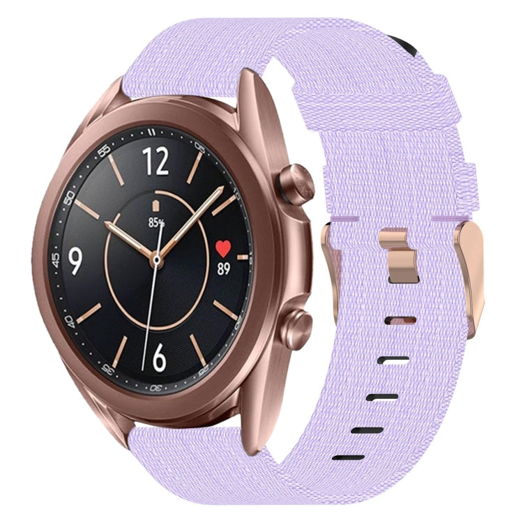 20mmナイロン織りウォッチバンド、Samsung Galaxy Watch 4 40mm用、Samsung Galaxy Watch 4 44mm用、Samsung Galaxy Watch 4 Classic 42mm用、Samsung Galaxy Watch 4 Classic 46mm用、Samsung Galaxy Watch 3 41mm用、Samsung Galaxy Watch Active 2 40mm用