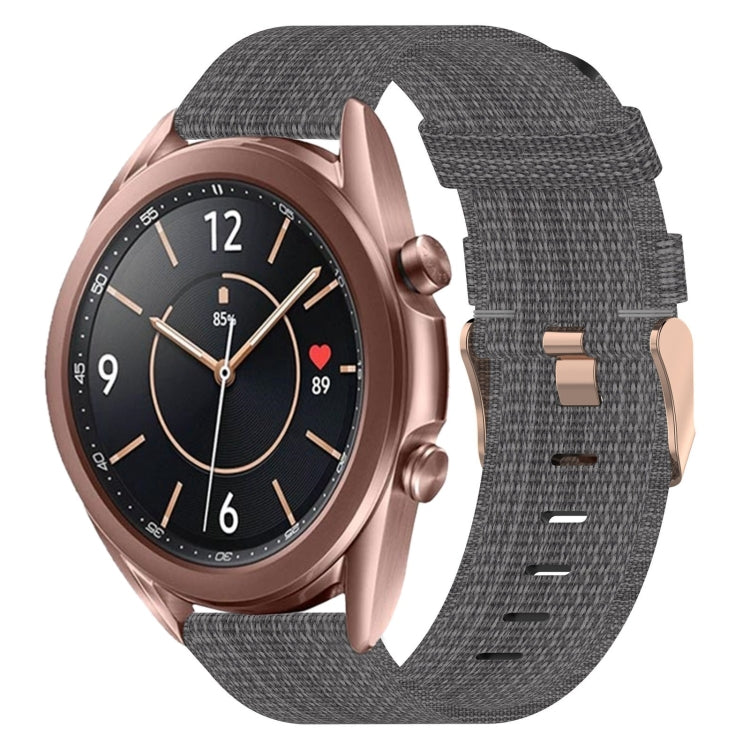 20mmナイロン織りウォッチバンド、Samsung Galaxy Watch 4 40mm用、Samsung Galaxy Watch 4 44mm用、Samsung Galaxy Watch 4 Classic 42mm用、Samsung Galaxy Watch 4 Classic 46mm用、Samsung Galaxy Watch 3 41mm用、Samsung Galaxy Watch Active 2 40mm用