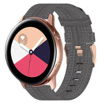 20mmナイロン織りウォッチバンド、Samsung Galaxy Watch Active 2 44mm用、Samsung Galaxy Watch Active 40mm用、Samsung Galaxy Watch 42mm用、Samsung Gear Sport用、Samsung Gear S2 Classic用