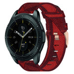 20mmナイロン織りウォッチバンド、Samsung Galaxy Watch Active 2 44mm用、Samsung Galaxy Watch Active 40mm用、Samsung Galaxy Watch 42mm用、Samsung Gear Sport用、Samsung Gear S2 Classic用