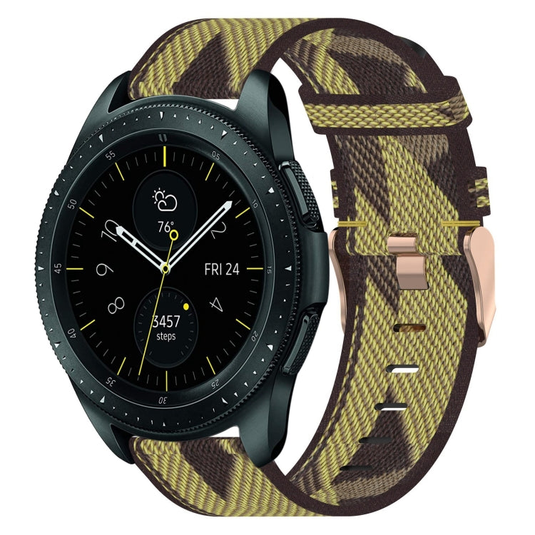 20mmナイロン織りウォッチバンド、Samsung Galaxy Watch Active 2 44mm用、Samsung Galaxy Watch Active 40mm用、Samsung Galaxy Watch 42mm用、Samsung Gear Sport用、Samsung Gear S2 Classic用