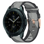 20mmナイロン織りウォッチバンド、Samsung Galaxy Watch Active 2 44mm用、Samsung Galaxy Watch Active 40mm用、Samsung Galaxy Watch 42mm用、Samsung Gear Sport用、Samsung Gear S2 Classic用