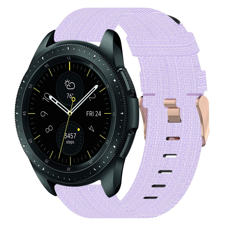 20mmナイロン織りウォッチバンド、Samsung Galaxy Watch Active 2 44mm用、Samsung Galaxy Watch Active 40mm用、Samsung Galaxy Watch 42mm用、Samsung Gear Sport用、Samsung Gear S2 Classic用